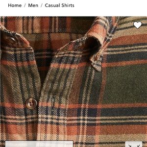 J Crew Men’s Cotton-Cashmere Shirt - Lyons Plaid - Sage Heather - Size L